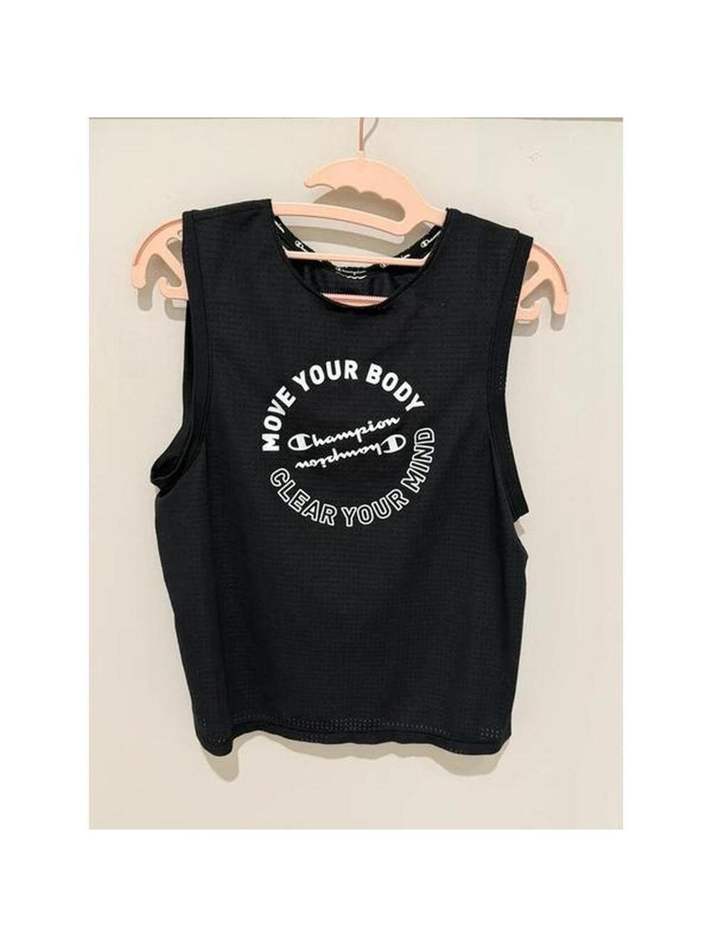 Champion women’s small basketball style work out cropped top
